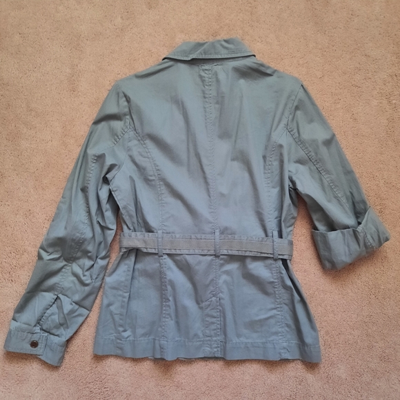 Reitmans convertible sleeve blouse sage green - Picture 5 of 5